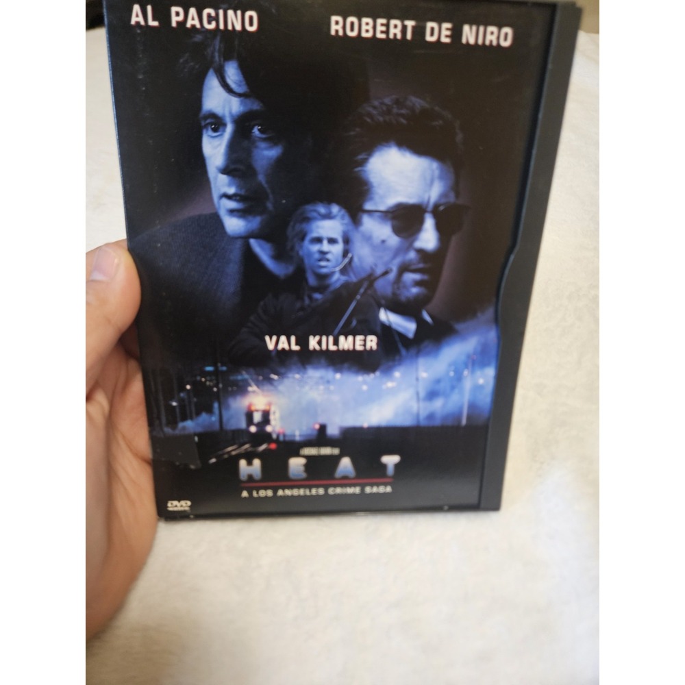 Heat DVD Al Pacino Robert De Niro Val Kilmer Michael Mann Crime Saga Widescreen
